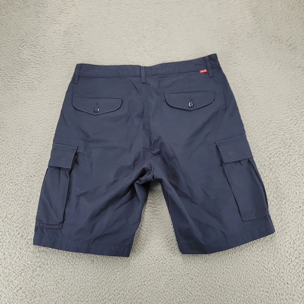 Levi's Shorts Mens 33 Blue Carrier Cargo 9" Flat Front Outdoors‎ Pockets - Picture 5 of 12